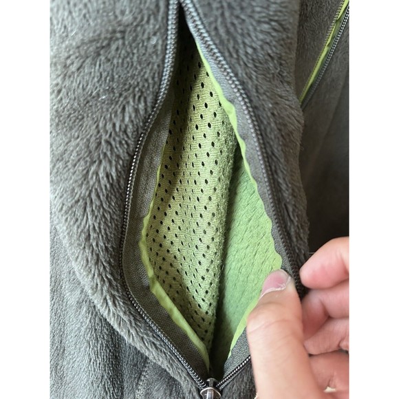 Vintage Patagonia Regulator R4 Deep Pile Fleece Green Men’s Size Large Lined - Picture 3 of 7